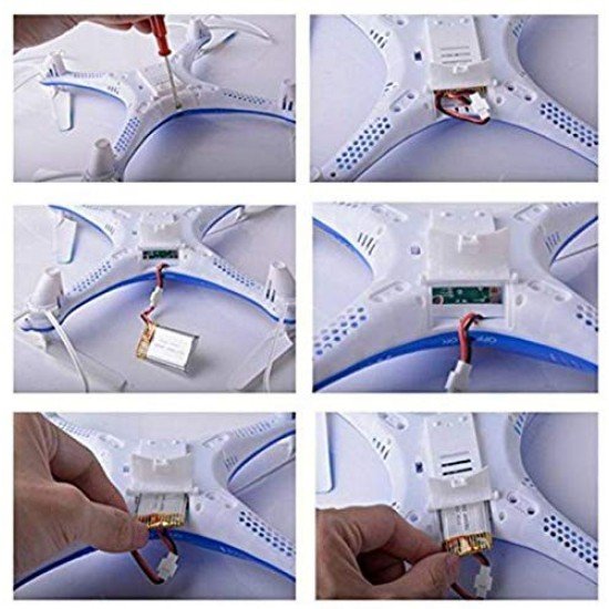LH-X10, Blue FPV 2.4Ghz RC Drone Quadcopter 6Axis 6CH 3D Flying LED Flashing Light LH-X10, Blue FPV 2.4Ghz RC Drone Quadcopter 6Axis 6CH 3D Flying LED Flashing Light