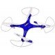 LH-X10, Blue FPV 2.4Ghz RC Drone Quadcopter 6Axis 6CH 3D Flying LED Flashing Light LH-X10, Blue FPV 2.4Ghz RC Drone Quadcopter 6Axis 6CH 3D Flying LED Flashing Light