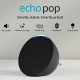 Amazon Smart Echo Pop speaker with Alexa and Bluetooth 