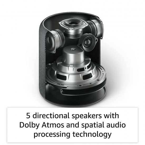 Amazon Echo Studio- Our best-sounding smart speaker ever - With Dolby Atmos, spatial audio processing technology, and Alexa (Color May Vary) Amazon Echo Studio- Our best-sounding smart speaker ever - With Dolby Atmos, spatial audio processing technology, and Alexa (Color May Vary)