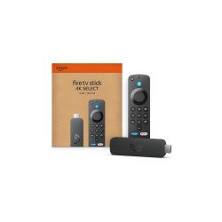 Amazon Fire TV Stick 4K Select (newest model), start streaming in 4K, Alexa voice search, stream lakhs of movies & episodes, free and live TV