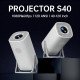 Android 13 Smart LED Projector, Ultra HD 4K Support, Streaming Apps, Auto Focus 