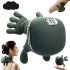 Heated Massager, Wireless Portable Shiatsu Neck and Back Massager, Electric Deep Tissue 4D Kneading Massage