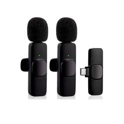 K9 Dual Wireless Microphone for All iso & Smartphones  
