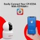 CP PLUS 2MP Full HD Smart Wi-Fi CCTV Home Security Camera | 360° with Pan Tilt | View & Talk | Motion Alert | Night Vision | SD Card (Upto 128 GB), Alexa & Google Support | IR Distance 10mtr | CP-E25A CP PLUS 2MP Full HD Smart Wi-Fi CCTV Home Security Camera | 360° with Pan Tilt | View & Talk | Motion Alert | Night Vision | SD Card (Upto 128 GB), Alexa & Google Support | IR Distance 10mtr | CP-E25A