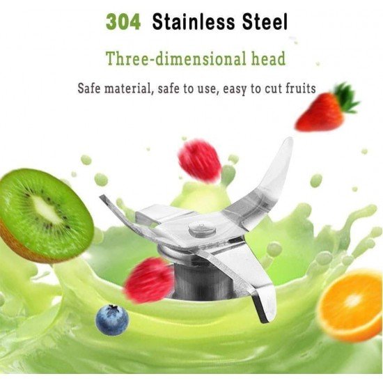Portable Blender 6 Blades Portable Electric USB Juicer Blender (Color May Vary) Portable Blender 6 Blades Portable Electric USB Juicer Blender (Color May Vary)