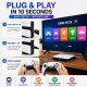 GS5 Pro 4K Retro Video Game Console for TV  