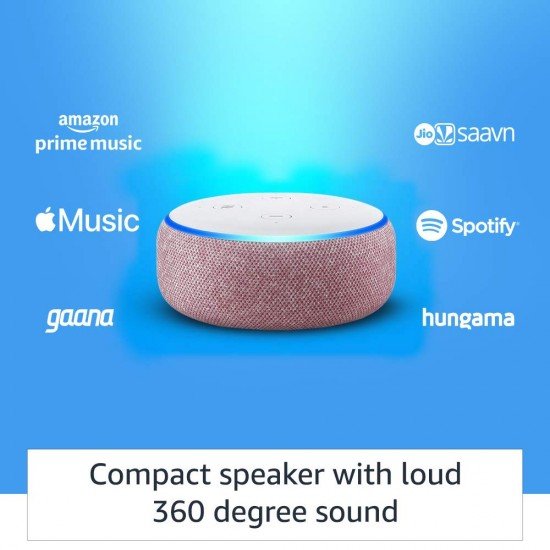 Certified Refurbished Echo Dot (3rd Gen)| Smart speaker with Alexa Certified Refurbished Echo Dot (3rd Gen)| Smart speaker with Alexa