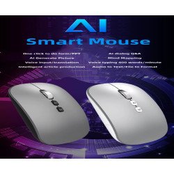 Ai Voice 2.4G Wired Wireless Mouse Translation Writing Drawing Forms Voice Artificial Intelligence Deepseek Mouse.