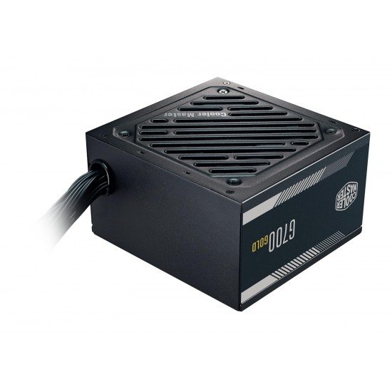 Cooler Master G700 Gold 80 Plus Gold Certified Power Supply, Intel ATX 12V 2.52, 120mm HDB Fan, 2 EPS Connectors. Cooler Master G700 Gold 80 Plus Gold Certified Power Supply, Intel ATX 12V 2.52, 120mm HDB Fan, 2 EPS Connectors.