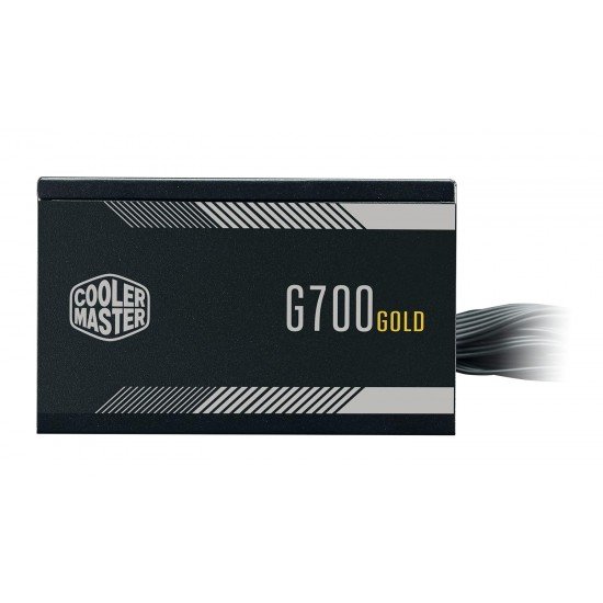 Cooler Master G700 Gold 80 Plus Gold Certified Power Supply, Intel ATX 12V 2.52, 120mm HDB Fan, 2 EPS Connectors. Cooler Master G700 Gold 80 Plus Gold Certified Power Supply, Intel ATX 12V 2.52, 120mm HDB Fan, 2 EPS Connectors.