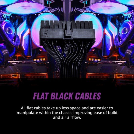Cooler Master MWE 450 Bronze V2 Power Supply - Non-Modular Cooler Master MWE 450 Bronze V2 Power Supply - Non-Modular