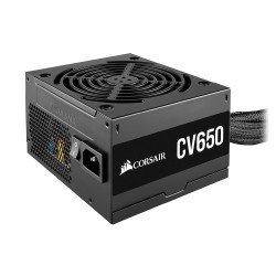 Corsair CV650, CV Series, 80 Plus Bronze Certified, 650 Watt Non-Modular Power Supply 
