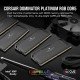 Corsair Dominator Platinum RGB DDR5 32GB (2x16GB) 5600MHz C36 Intel Optimized Desktop Memory (Onboard Voltage Regulation, Patented CORSAIR DHX Cooling, 12 Ultra-Bright CAPELLIX RGB LEDs) Black Corsair Dominator Platinum RGB DDR5 32GB (2x16GB) 5600MHz C36 Intel Optimized Desktop Memory (Onboard Voltage Regulation, Patented CORSAIR DHX Cooling, 12 Ultra-Bright CAPELLIX RGB LEDs) Black