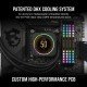 Corsair Dominator Platinum RGB DDR5 32GB (2x16GB) DDR5 7000 MHz C34 Intel Optimised Desktop Memory (Onboard Voltage Regulation, Patented CORSAIR DHX Cooling, 12 Ultra-Bright CAPELLIX RGB LEDs) Black Corsair Dominator Platinum RGB DDR5 32GB (2x16GB) DDR5 7000 MHz C34 Intel Optimised Desktop Memory (Onboard Voltage Regulation, Patented CORSAIR DHX Cooling, 12 Ultra-Bright CAPELLIX RGB LEDs) Black