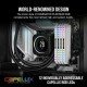 Corsair Dominator Platinum RGB DDR5 64GB (2x32GB) DDR5 5600MHz C40 Intel Optimised Desktop Memory (Onboard Voltage Regulation, Patented CORSAIR DHX Cooling, 12 Ultra-Bright CAPELLIX RGB LEDs) Black Corsair Dominator Platinum RGB DDR5 64GB (2x32GB) DDR5 5600MHz C40 Intel Optimised Desktop Memory (Onboard Voltage Regulation, Patented CORSAIR DHX Cooling, 12 Ultra-Bright CAPELLIX RGB LEDs) Black