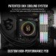 Corsair Dominator Platinum RGB DDR5 64GB (2x32GB) DDR5 5600MHz C40 Intel Optimised Desktop Memory (Onboard Voltage Regulation, Patented CORSAIR DHX Cooling, 12 Ultra-Bright CAPELLIX RGB LEDs) Black Corsair Dominator Platinum RGB DDR5 64GB (2x32GB) DDR5 5600MHz C40 Intel Optimised Desktop Memory (Onboard Voltage Regulation, Patented CORSAIR DHX Cooling, 12 Ultra-Bright CAPELLIX RGB LEDs) Black