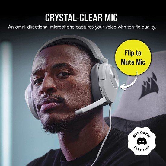 Corsair HS55 Surround Wired Gaming On Ear Headset (Leatherette Memory Foam Ear Pads, Dolby Audio 7.1 Surround Sound on PC and Mac, Lightweight, Omni-Directional Microphone, Multi-Platform) Corsair HS55 Surround Wired Gaming On Ear Headset (Leatherette Memory Foam Ear Pads, Dolby Audio 7.1 Surround Sound on PC and Mac, Lightweight, Omni-Directional Microphone, Multi-Platform)