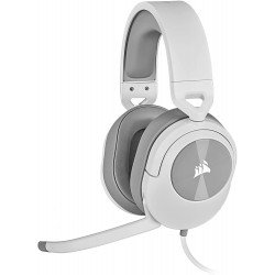 Corsair HS55 Surround Wired Gaming On Ear Headset (Leatherette Memory Foam Ear Pads, Dolby Audio 7.1 Surround Sound on PC and Mac, Lightweight, Omni-Directional Microphone, Multi-Platform)