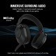 Corsair HS65 Surround Wired Gaming On Ear Headset (Leatherette Memory Foam Ear Pads, Dolby Audio 7.1 Surround Sound on PC and Mac, SonarWorks SoundID Technology, Multi-Platform Compatibility) Corsair HS65 Surround Wired Gaming On Ear Headset (Leatherette Memory Foam Ear Pads, Dolby Audio 7.1 Surround Sound on PC and Mac, SonarWorks SoundID Technology, Multi-Platform Compatibility)