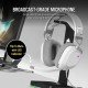 Corsair HS80 RGB USB Premium Gaming Wired On Ear Headset with Dolby Audio 7.1 Surround Sound (Broadcast-Grade Omni-Directional Microphone, Memory Foam Earpads, High-Fidelity Sound) White Corsair HS80 RGB USB Premium Gaming Wired On Ear Headset with Dolby Audio 7.1 Surround Sound (Broadcast-Grade Omni-Directional Microphone, Memory Foam Earpads, High-Fidelity Sound) White