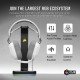 Corsair HS80 RGB USB Premium Gaming Wired On Ear Headset with Dolby Audio 7.1 Surround Sound (Broadcast-Grade Omni-Directional Microphone, Memory Foam Earpads, High-Fidelity Sound) White Corsair HS80 RGB USB Premium Gaming Wired On Ear Headset with Dolby Audio 7.1 Surround Sound (Broadcast-Grade Omni-Directional Microphone, Memory Foam Earpads, High-Fidelity Sound) White