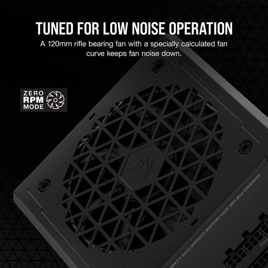 Corsair RM850e (2023) Fully Modular Low-Noise ATX Power Supply - ATX 3.0 & PCIe 5.0 Compliant - 105°C-Rated Capacitors - 80 Plus Gold Efficiency - Modern Standby Support - Black Corsair RM850e (2023) Fully Modular Low-Noise ATX Power Supply - ATX 3.0 & PCIe 5.0 Compliant - 105°C-Rated Capacitors - 80 Plus Gold Efficiency - Modern Standby Support - Black