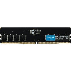 Crucial RAM 16GB DDR5 4800MHz CL40 Desktop Memory CT16G48C40U5 Black