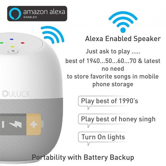DULUCK Humpty Dumpty Speaker, Built-in Alexa, WiFi & Bluetooth connectivity DULUCK Humpty Dumpty Speaker, Built-in Alexa, WiFi & Bluetooth connectivity