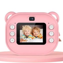 Kids print Dual Camera , Instant Print Camera For Kids 1080p HD