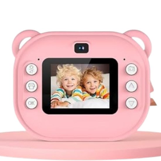 Kids print Dual Camera , Instant Print Camera For Kids 1080p HD
