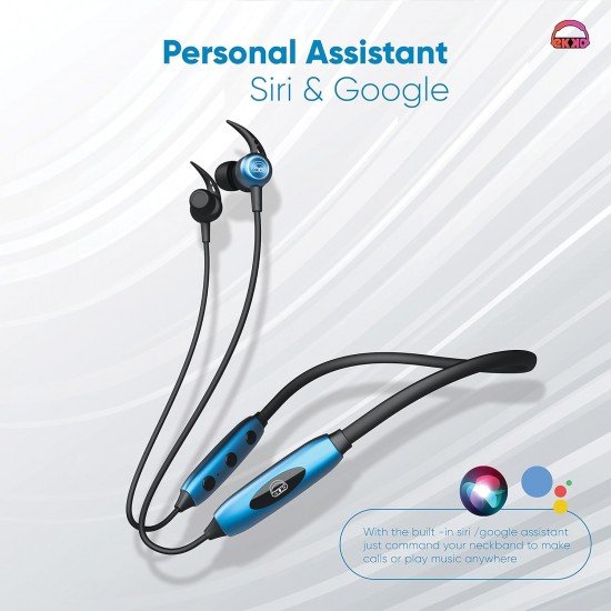 EKKO Unplug N03 - Neckband with ENC Call Noise Cancellation, Playback time Upto 15 Hours, Siri & Google Assistant Activate EKKO Unplug N03 - Neckband with ENC Call Noise Cancellation, Playback time Upto 15 Hours, Siri & Google Assistant Activate