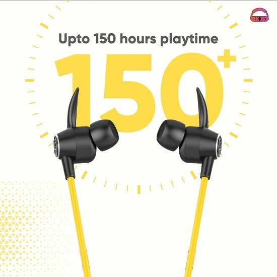 EKKO Unplug N06 in-Ear Bluetooth Neckband with ENC Call Noise Cancellation, Support Gaming, Siri & Google Assistant EKKO Unplug N06 in-Ear Bluetooth Neckband with ENC Call Noise Cancellation, Support Gaming, Siri & Google Assistant