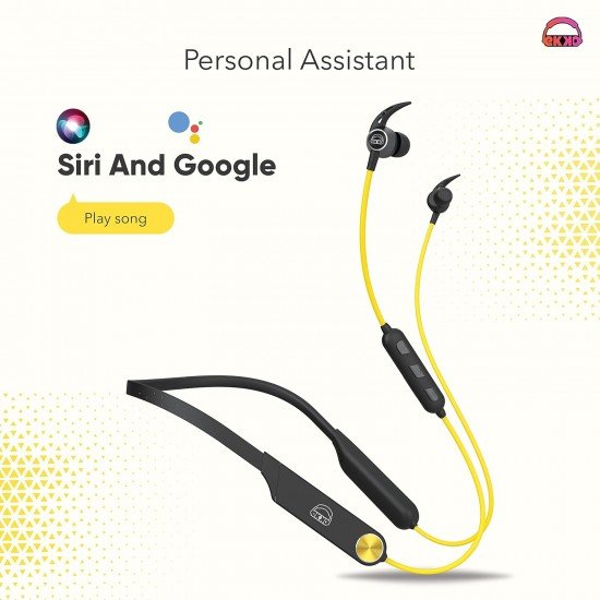 EKKO Unplug N06 in-Ear Bluetooth Neckband with ENC Call Noise Cancellation, Support Gaming, Siri & Google Assistant EKKO Unplug N06 in-Ear Bluetooth Neckband with ENC Call Noise Cancellation, Support Gaming, Siri & Google Assistant