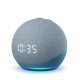 Echo Dot 4th Gen with clock | Smart speaker with powerful bass, LED display and Alexa Echo Dot 4th Gen with clock | Smart speaker with powerful bass, LED display and Alexa