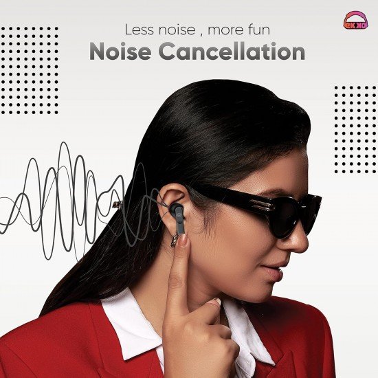Ekko Earbeats T04 Bluetooth Truly Wireless in Ear Earbuds with ENC Call Noise Cancellation, Siri & Google Assistant Activate Ekko Earbeats T04 Bluetooth Truly Wireless in Ear Earbuds with ENC Call Noise Cancellation, Siri & Google Assistant Activate