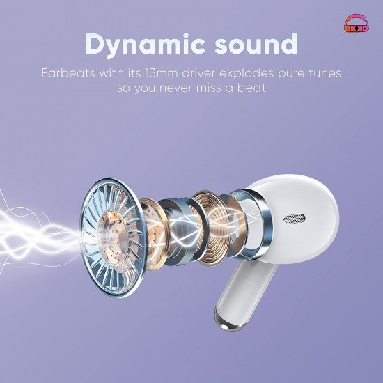 Ekko Earbeats T05 Bluetooth Truly Wireless in Ear Earbuds with ENC Call Noise Cancellation,Siri & Google Assistant Ekko Earbeats T05 Bluetooth Truly Wireless in Ear Earbuds with ENC Call Noise Cancellation,Siri & Google Assistant