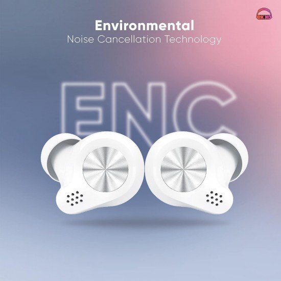 Ekko Earbeats T07 Bluetooth Truly Wireless in Ear Earbuds with mic, ENC Call Noise Cancellation, Siri & Google Assistant (White) Ekko Earbeats T07 Bluetooth Truly Wireless in Ear Earbuds with mic, ENC Call Noise Cancellation, Siri & Google Assistant (White)