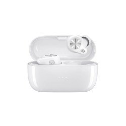 Ekko Earbeats T07 Bluetooth Truly Wireless in Ear Earbuds with mic, ENC Call Noise Cancellation, Siri & Google Assistant (White)