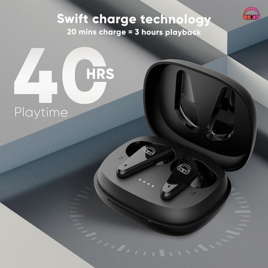 Ekko Earbeats T09 Truly Wireless in Ear Earbuds with mic, Siri/Google assistant Ekko Earbeats T09 Truly Wireless in Ear Earbuds with mic, Siri/Google assistant