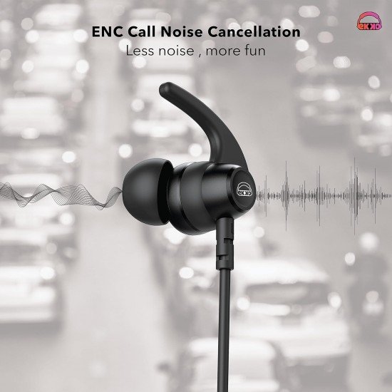Ekko Unplug N05 - Neckband with ENC Call Noise Cancellation, Support Gaming,Siri & Google Assistant Ekko Unplug N05 - Neckband with ENC Call Noise Cancellation, Support Gaming,Siri & Google Assistant