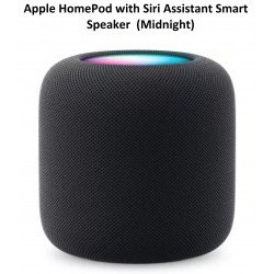 Apple HomePod (2nd Gen) with Built-in Siri Smart Wi-Fi Speaker (Dolby Atmos, Midnight Black) (Color May  Vary)