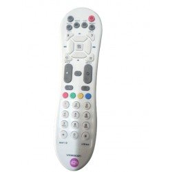 FAST POWER Compatible for Videocon Digital TV DTH Television, Setup Box Remote Compatible RF New Remote White (Black)