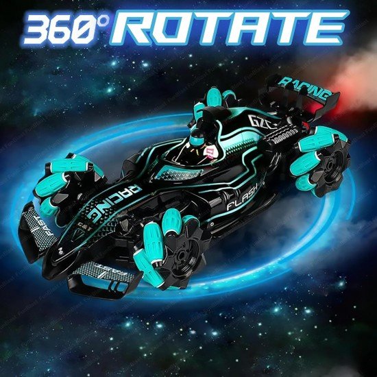 F1 Super Drifter Car Toy, 2.4GHZ Remote Control Car, USB with Rechargeable Battery, Steam Jet Exhaust Car with 360 Degree Rotation Light and Sound Car Toy for 4+ Years Kids, Boys, Girls F1 Super Drifter Car Toy, 2.4GHZ Remote Control Car, USB with Rechargeable Battery, Steam Jet Exhaust Car with 360 Degree Rotation Light and Sound Car Toy for 4+ Years Kids, Boys, Girls