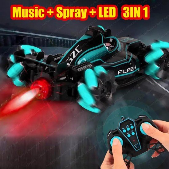 F1 Super Drifter Car Toy, 2.4GHZ Remote Control Car, USB with Rechargeable Battery, Steam Jet Exhaust Car with 360 Degree Rotation Light and Sound Car Toy for 4+ Years Kids, Boys, Girls F1 Super Drifter Car Toy, 2.4GHZ Remote Control Car, USB with Rechargeable Battery, Steam Jet Exhaust Car with 360 Degree Rotation Light and Sound Car Toy for 4+ Years Kids, Boys, Girls