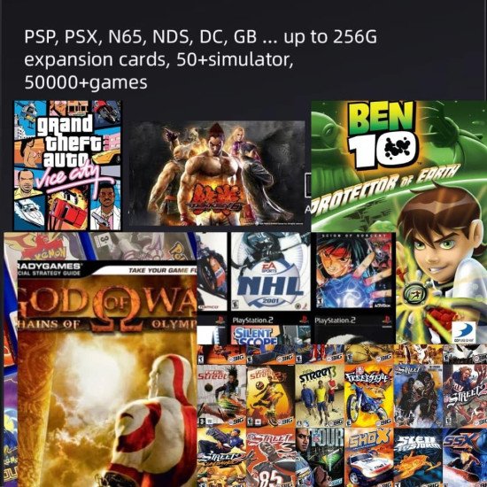 GD30 Wireless Gamestick Built-In 35,000+ 3D Classic Retro Games 