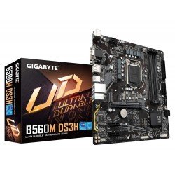 GIGABYTE B560M Ds3H (Lga 1200/ Intel/ B560/ Micro-Atx/Dual M.2/ Pcie 4.0/ Usb 3.2 Gen1/ Gbe Lan/Motherboard), ddr_4