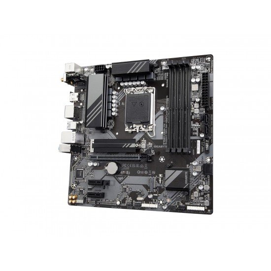 GIGABYTE B760M DS3H AX (LGA 1700/ Intel/ B760/ M-ATX/ DDR5/ 2* M.2/ PCIe 4.0/ USB 3.2 Gen 2 Type-C/WiFi 6E/ 2.5GbE LAN/Q-Flash Plus/PCIe EZ-Latch/Motherboard) GIGABYTE B760M DS3H AX (LGA 1700/ Intel/ B760/ M-ATX/ DDR5/ 2* M.2/ PCIe 4.0/ USB 3.2 Gen 2 Type-C/WiFi 6E/ 2.5GbE LAN/Q-Flash Plus/PCIe EZ-Latch/Motherboard)