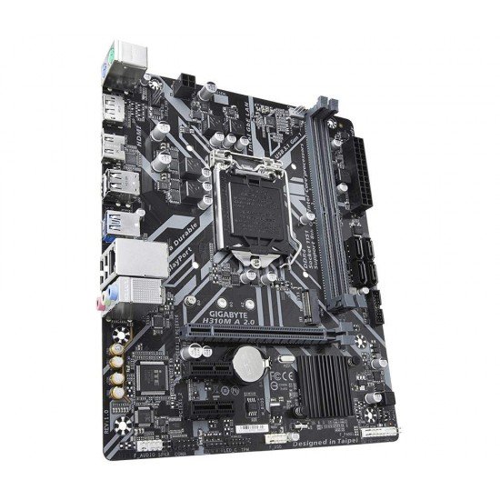 GIGABYTE H310M M.2 2.0 (LGA1151/ Intel/ H310/ Micro ATX/ DDR4/ HDMI 1.4/ M.2/ Motherboard) GIGABYTE H310M M.2 2.0 (LGA1151/ Intel/ H310/ Micro ATX/ DDR4/ HDMI 1.4/ M.2/ Motherboard)