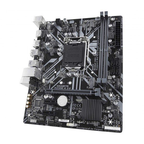 GIGABYTE H310M M.2 2.0 (LGA1151/ Intel/ H310/ Micro ATX/ DDR4/ HDMI 1.4/ M.2/ Motherboard) GIGABYTE H310M M.2 2.0 (LGA1151/ Intel/ H310/ Micro ATX/ DDR4/ HDMI 1.4/ M.2/ Motherboard)